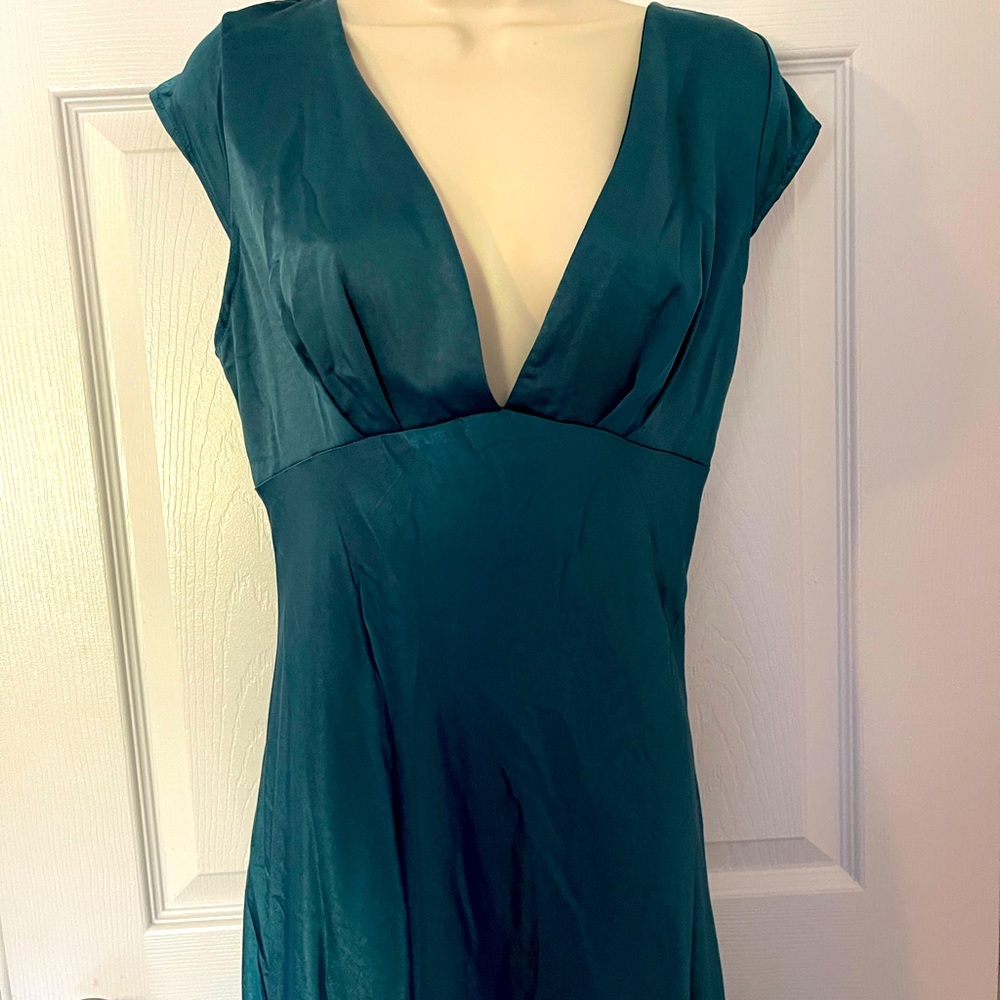 Beautiful open back light dress